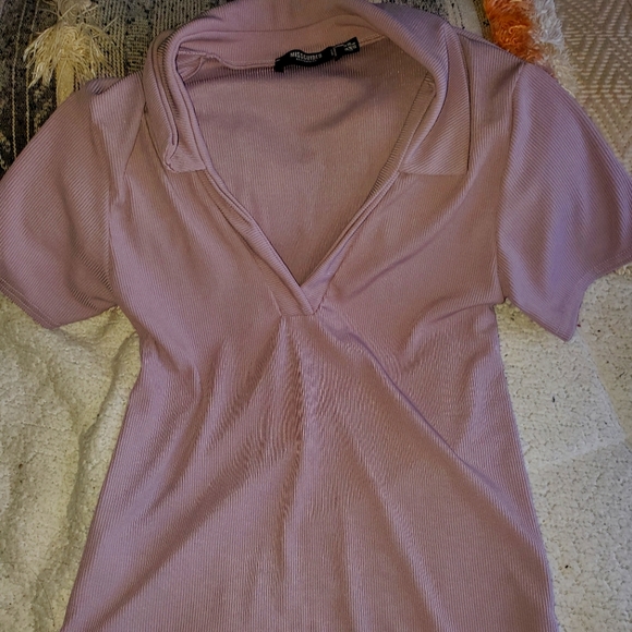 MISGUIDED LILAC TOP - Picture 1 of 2
